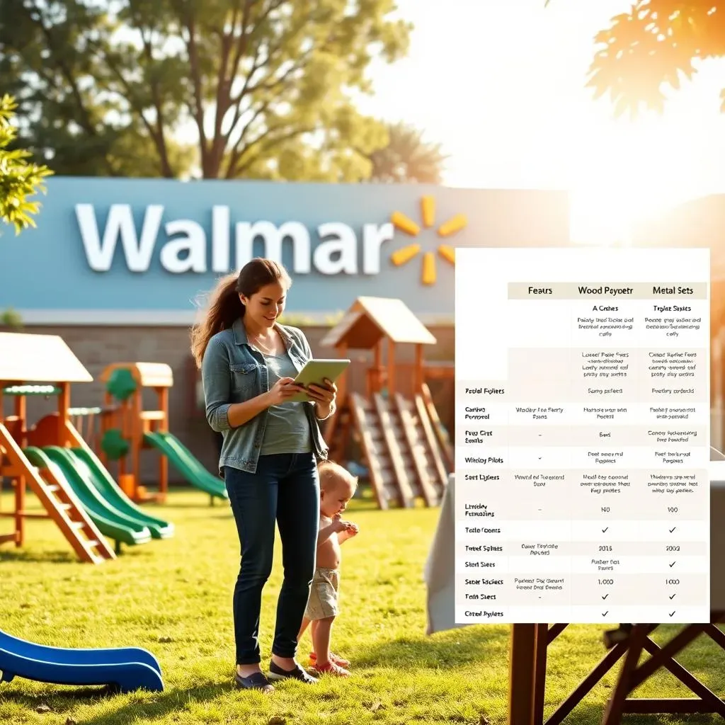 Finding the Perfect Backyard Playground Set at Walmart