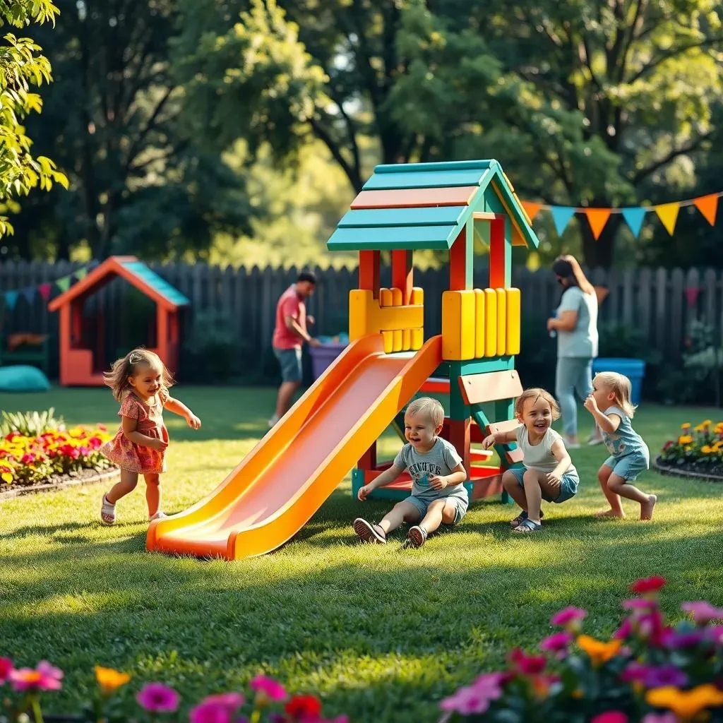 Finishing Your DIY Playground Slides:  Adding the Fun Touches