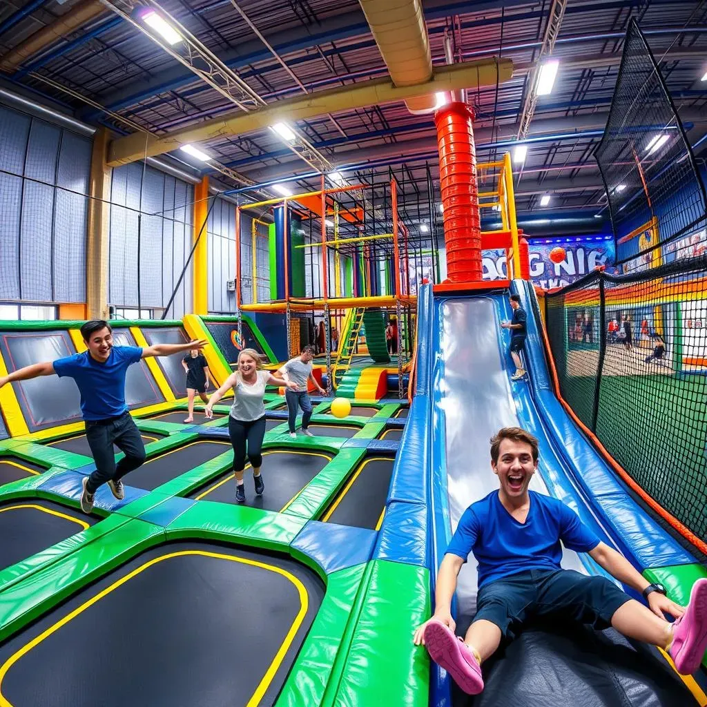 From Trampolines to Obstacle Courses: Activities in Indoor Playgrounds for Adults