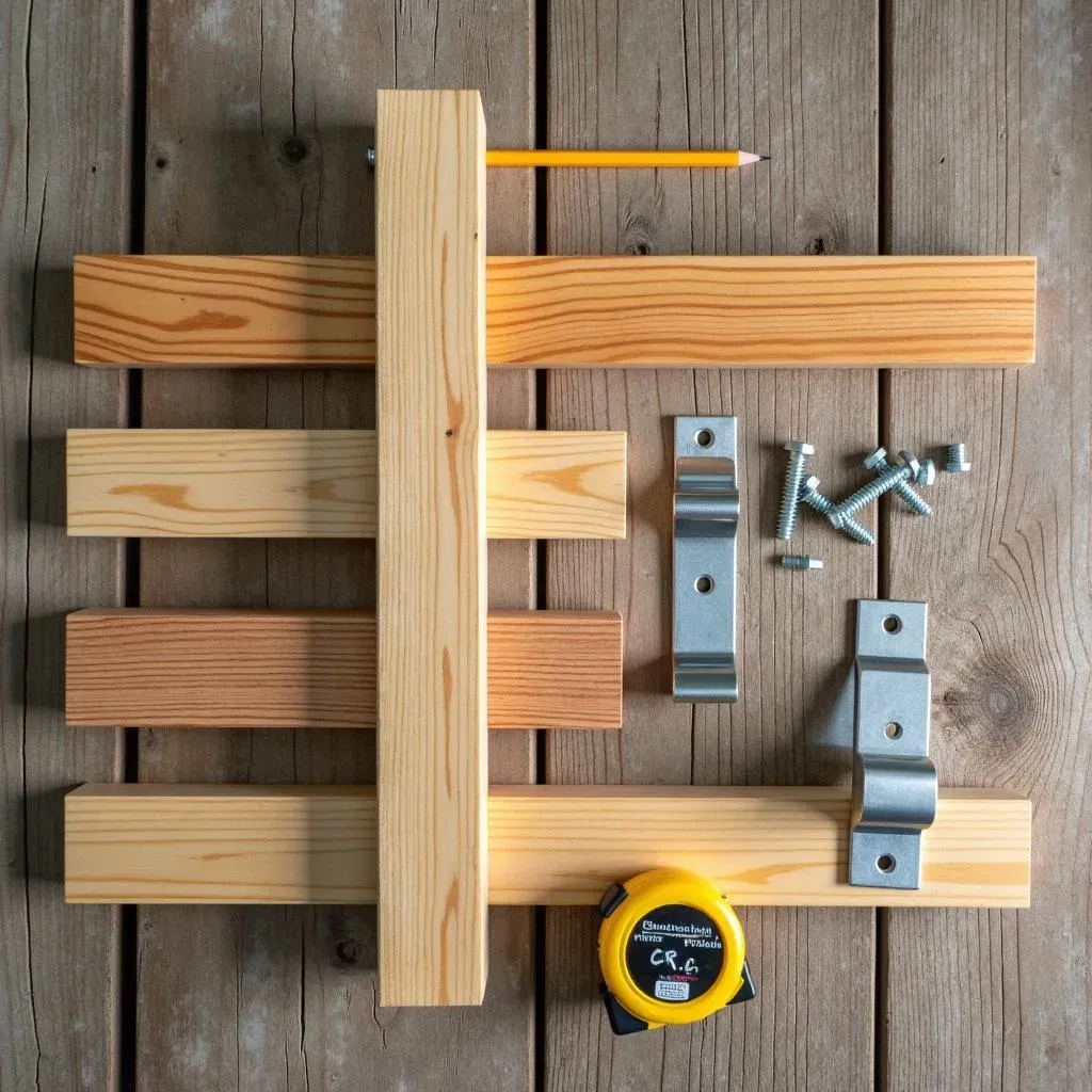 Gather Your Supplies for DIY Playground Swings