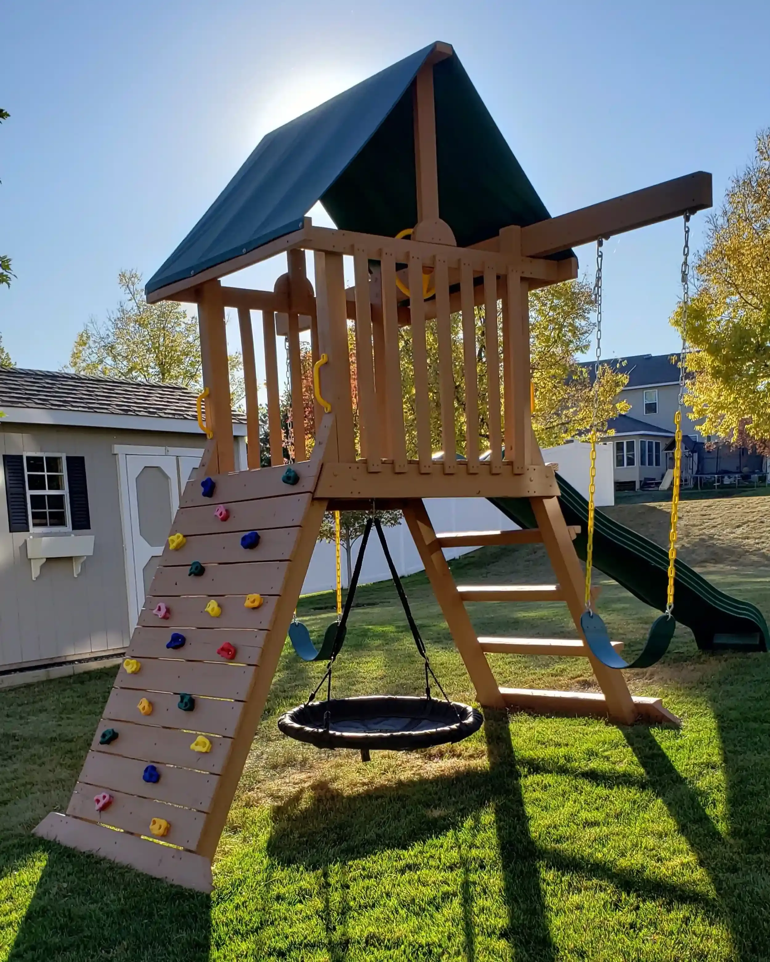 Build Your Amazing homemade backyard playground Today
