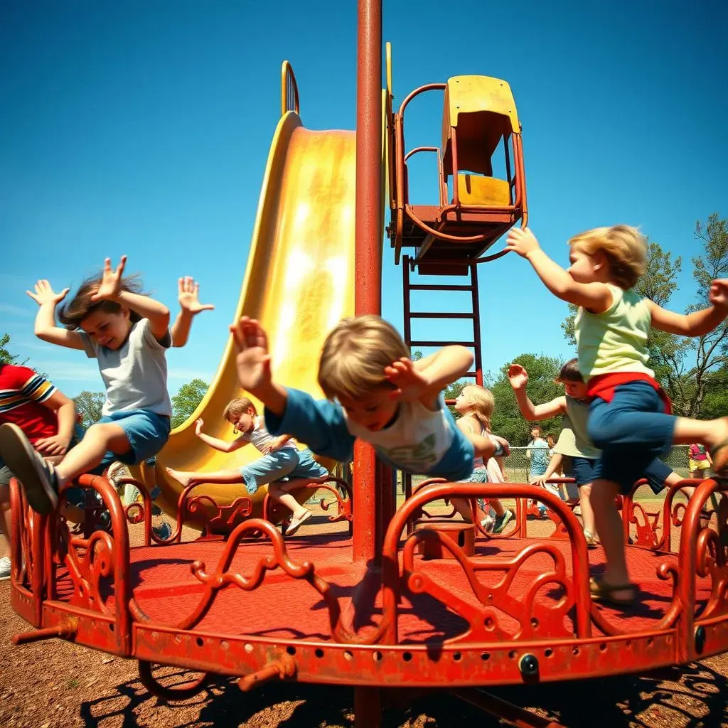 Iconic 80s Playground Features: From MerryGoRounds to Metal Slides
