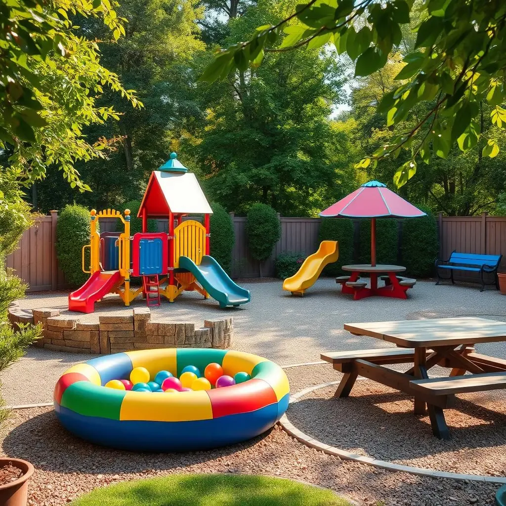 Independent Play and Site Amenities to Enhance Your Backyard Playground