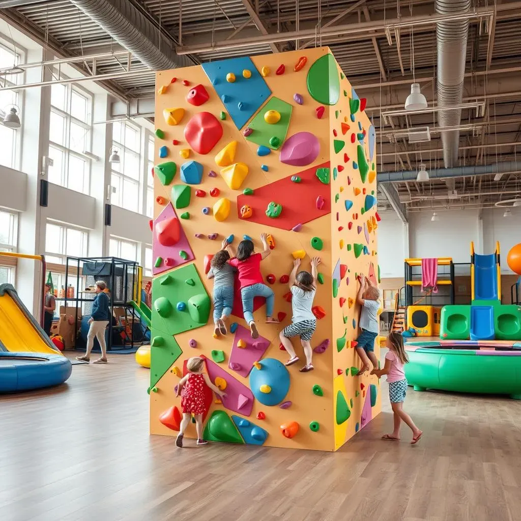 Ultimate Indoor Playground Equipment with Climbing Walls