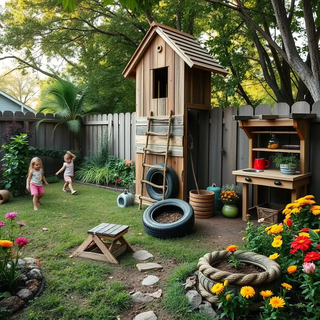 Inspiring DIY Playground Ideas