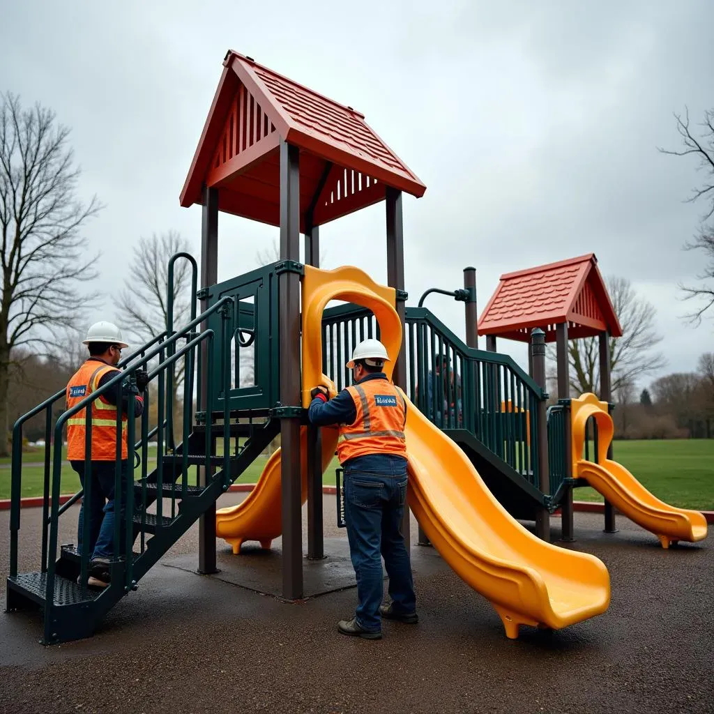 Installation and Maintenance of Commercial Playground Equipment in Seattle