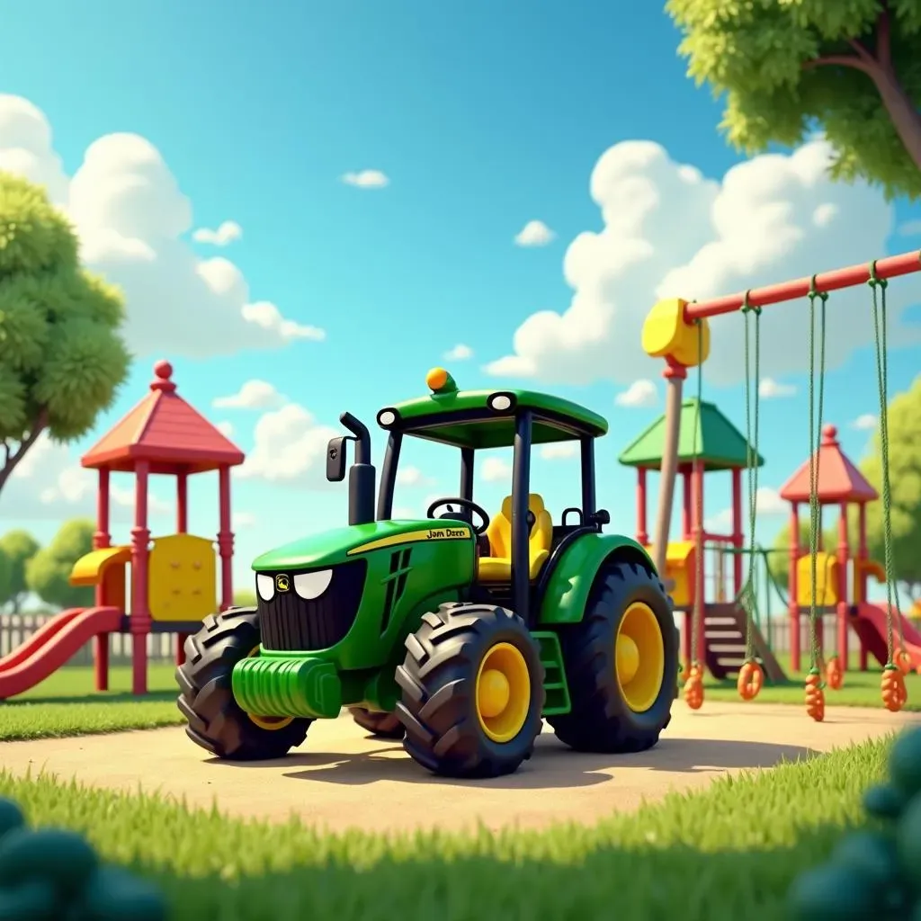 Discover the Joy of John Deere Playground Equipment!