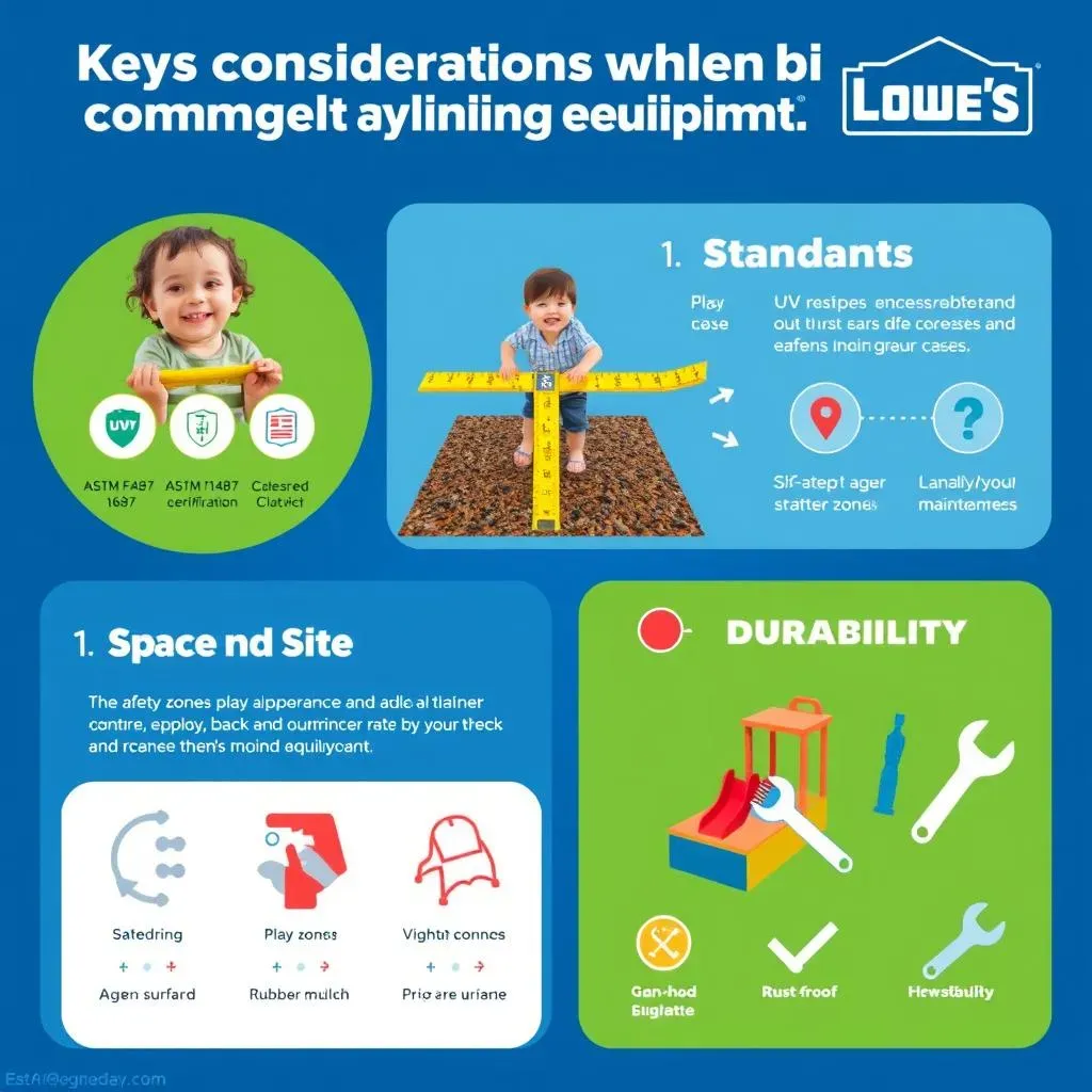 Key Considerations When Buying Commercial Playground Equipment at Lowe's