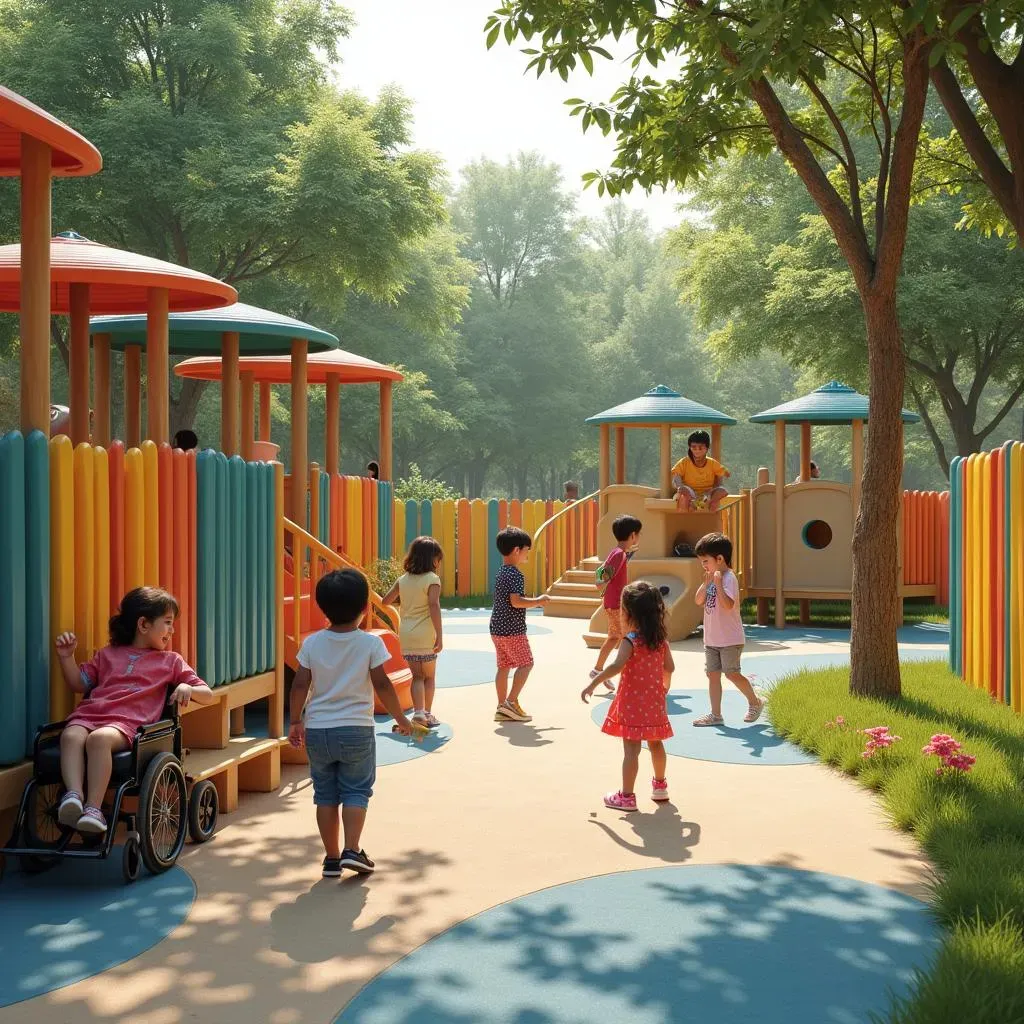 Key Features of Inclusive Playground Designs