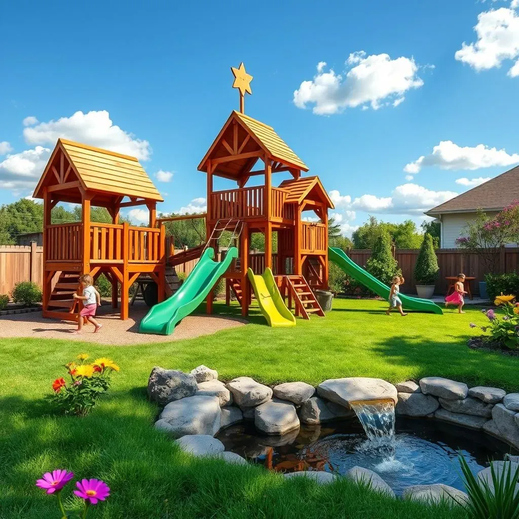 Discover Huge Backyard Playground Sets That You'll Love