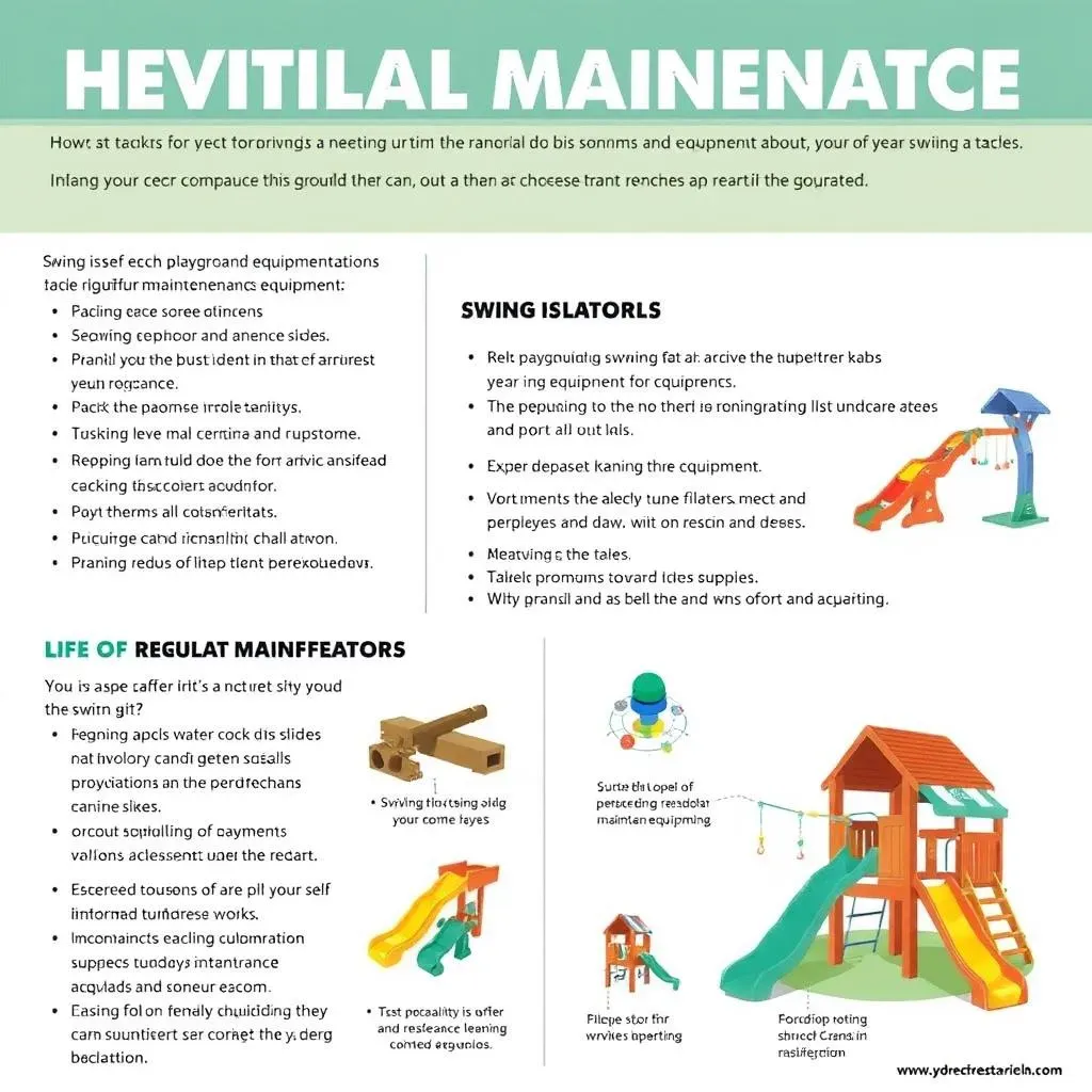 Maintaining Different Types of Residential Playground Equipment