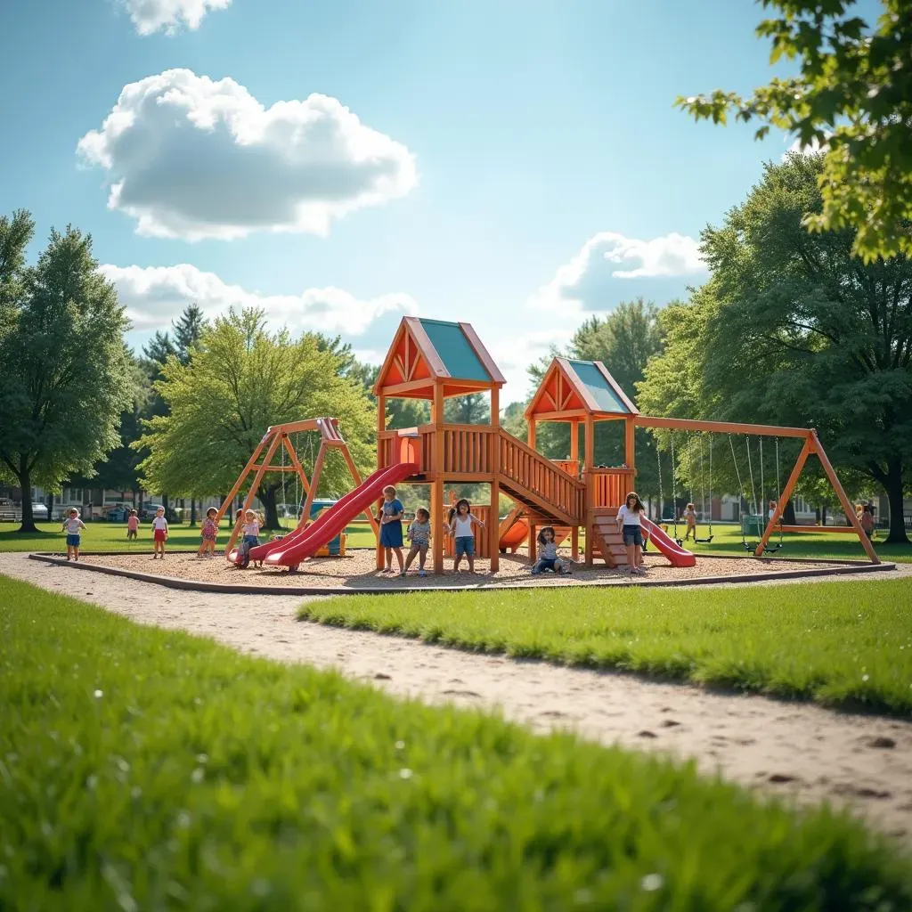 Maintaining Your Outdoor Playground Equipment in Canada