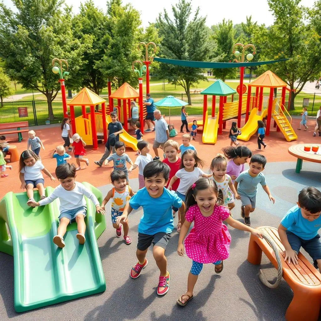 Making Your Outdoor Commercial Playground Engaging and Inclusive