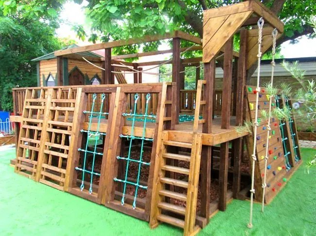 Maximizing Safety and Enjoyment After Backyard Playground with Installation