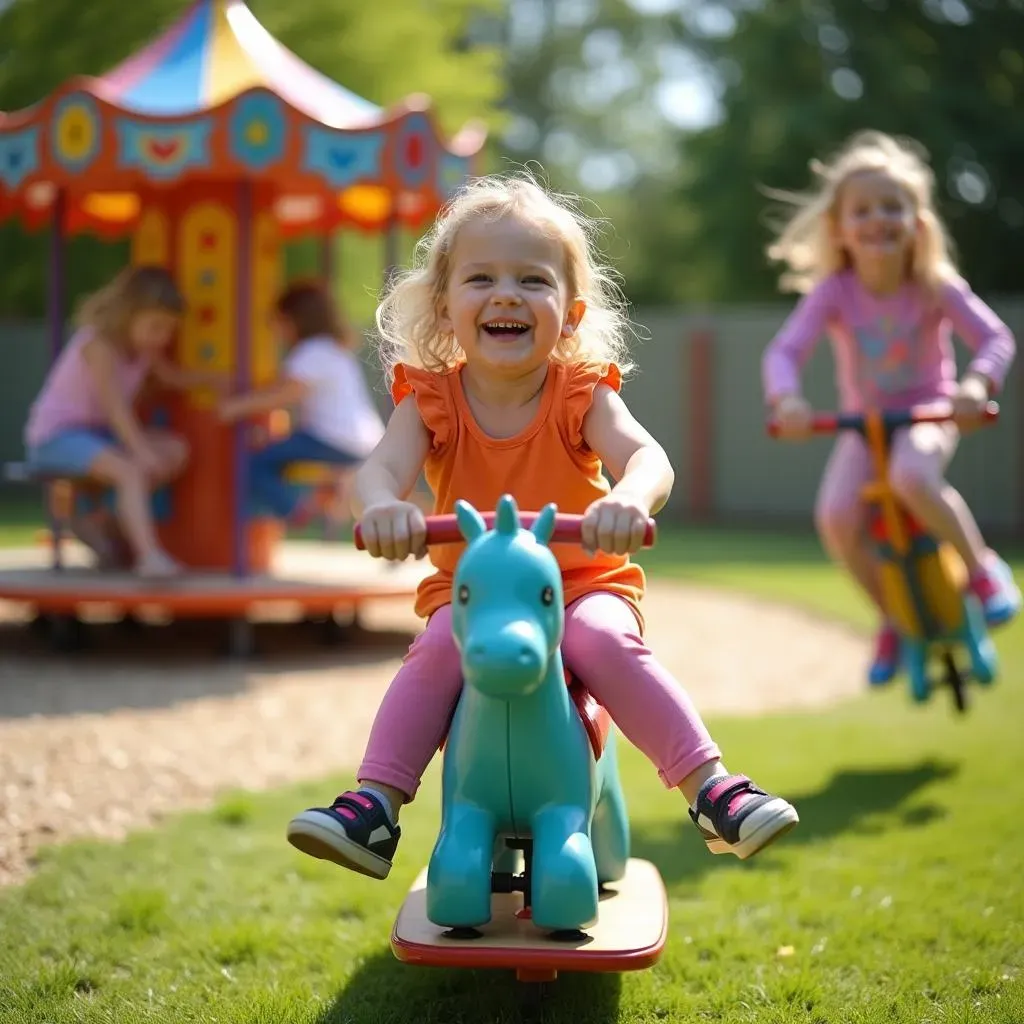 MerryGoRounds, SeeSaws, and Spring Riders: Fun for All Ages