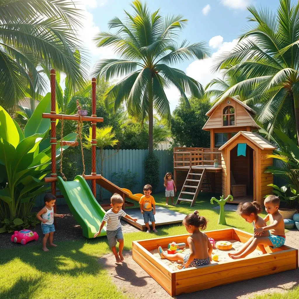 Miami's Backyard Transformation: DIY Playground Equipment