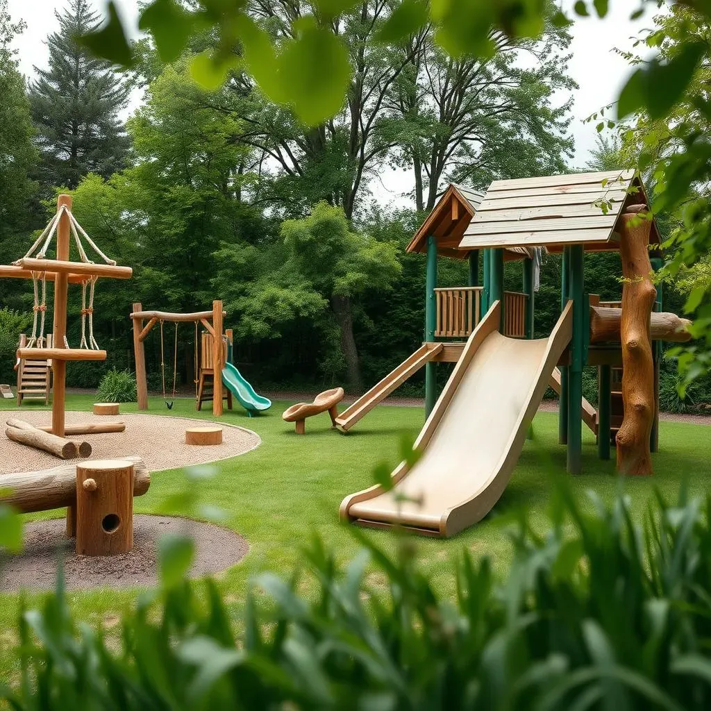 Amazing Natural Playground Equipment for Schools