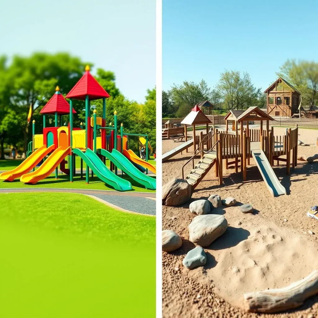 Natural Playground Equipment vs Traditional: The Ultimate Showdown