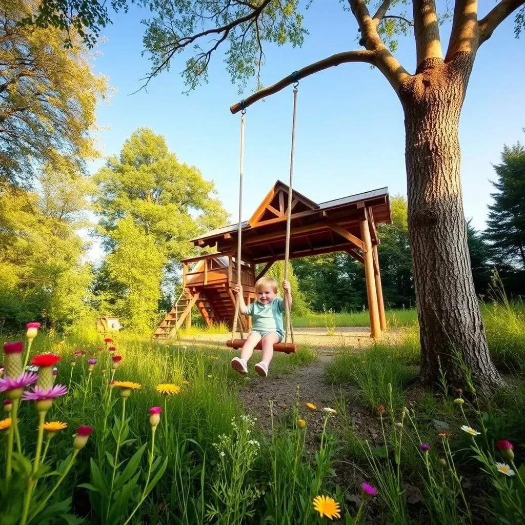 Ultimate Natural Playground Swings