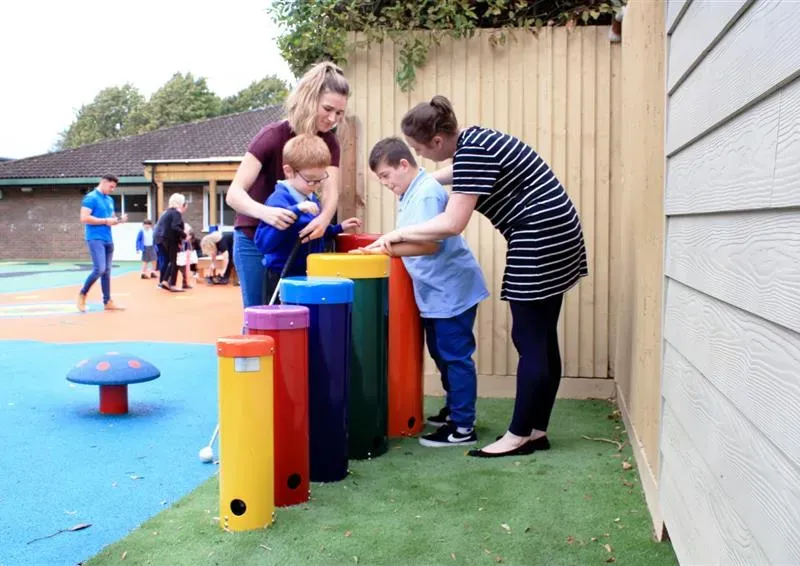 Discover outdoor playground equipment for special needs