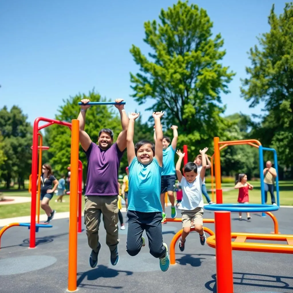Discover Outdoor Playground Gym Equipment: Powerful Fitness!