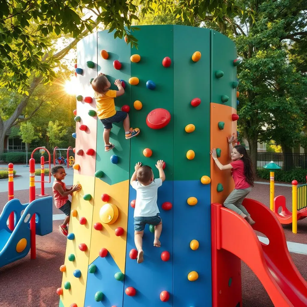 Ultimate Residential Playground Climbing Walls