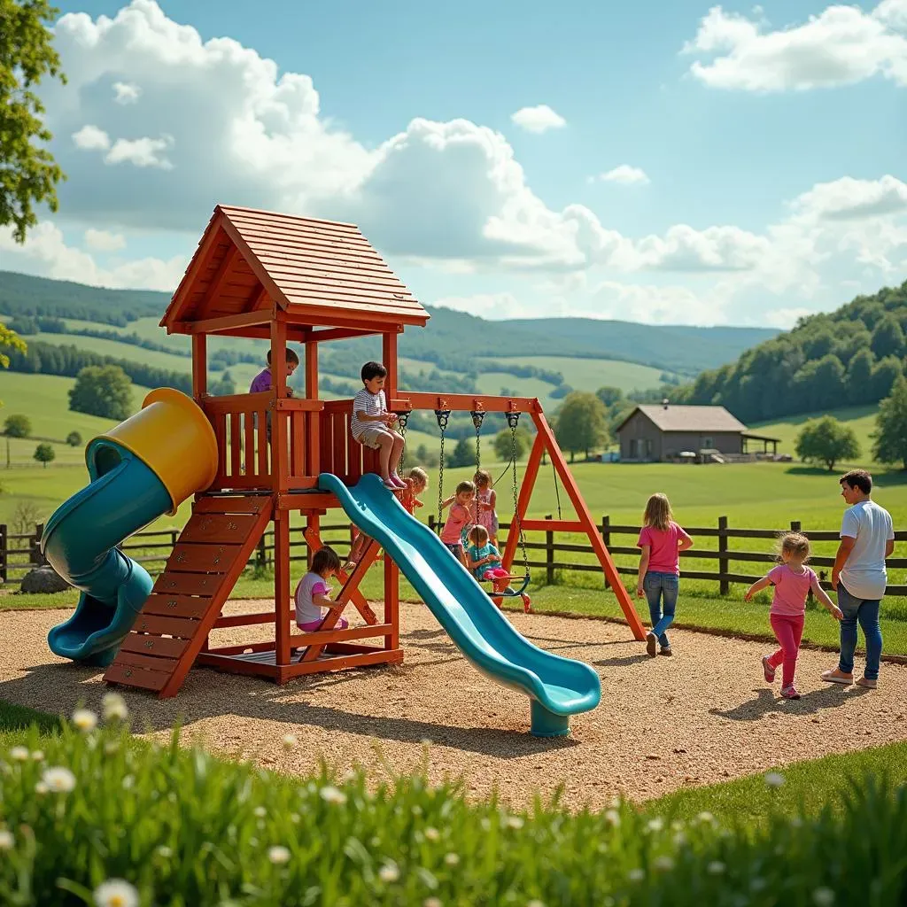 Ultimate Residential Playground Equipment for Rural Areas