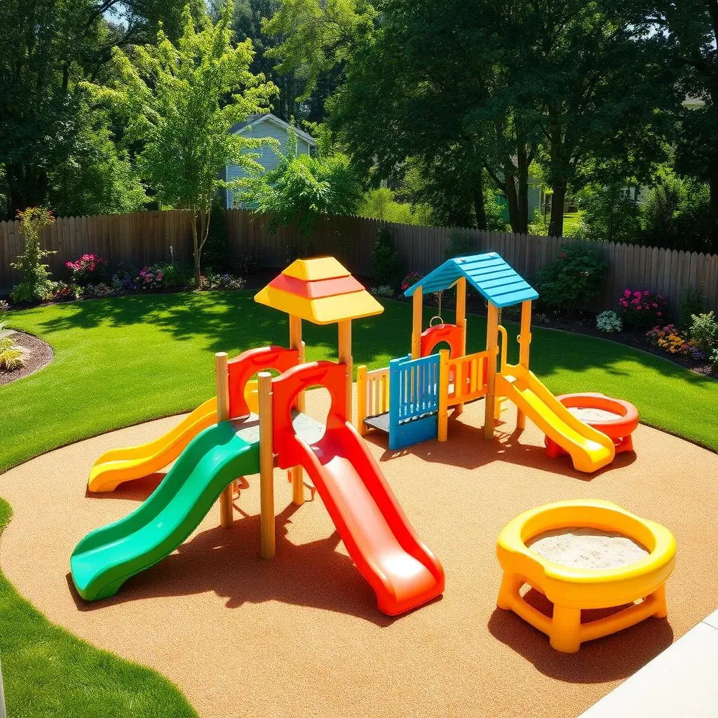 Amazing Residential Playground Equipment for Toddlers