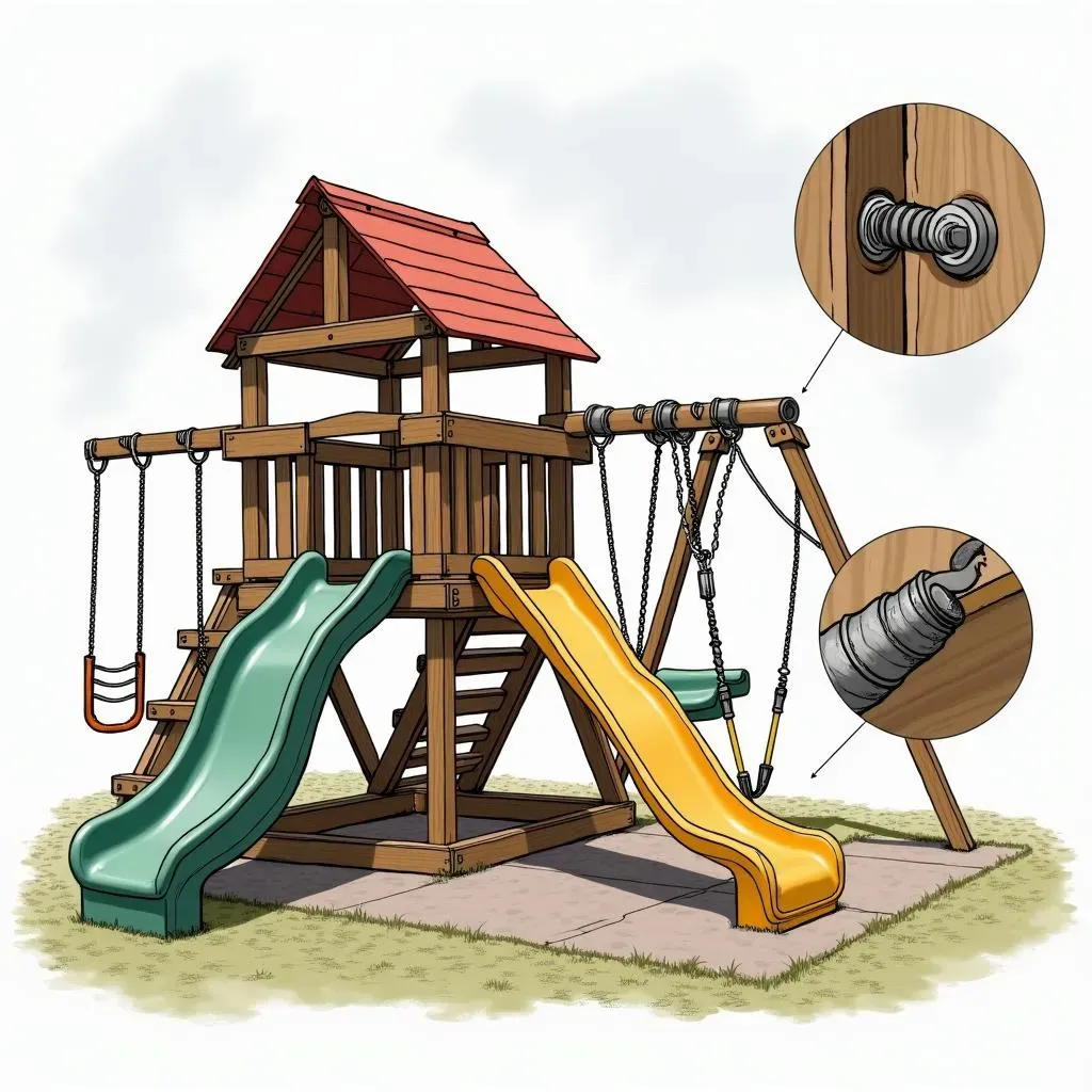 Safety First: Installation and Maintenance of Backyard Playground Equipment