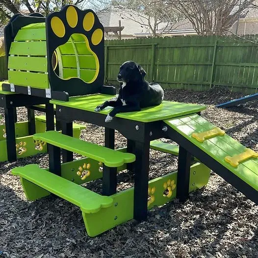 Safety First: Making Your Dog Playground Equipment Backyard Secure