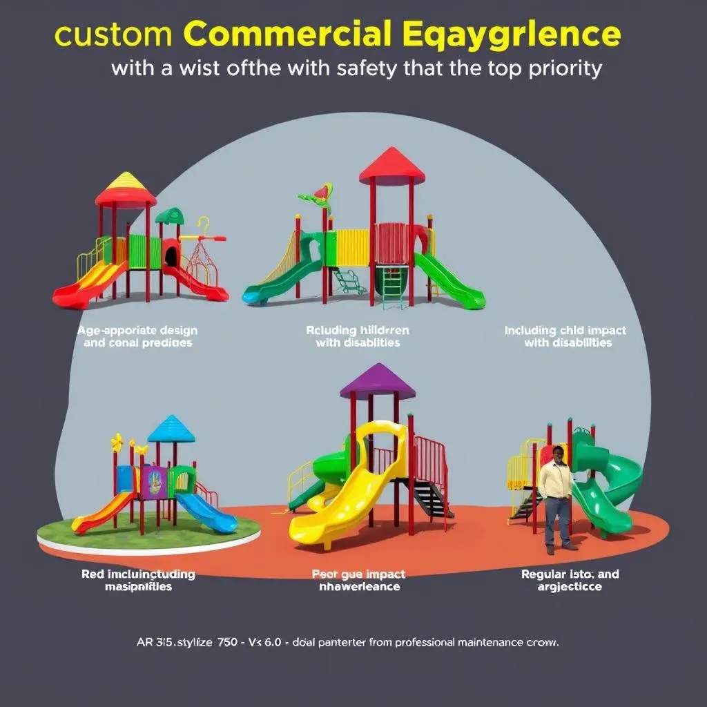 Safety First:  Prioritizing Safety in Custom Commercial Playground Equipment Design