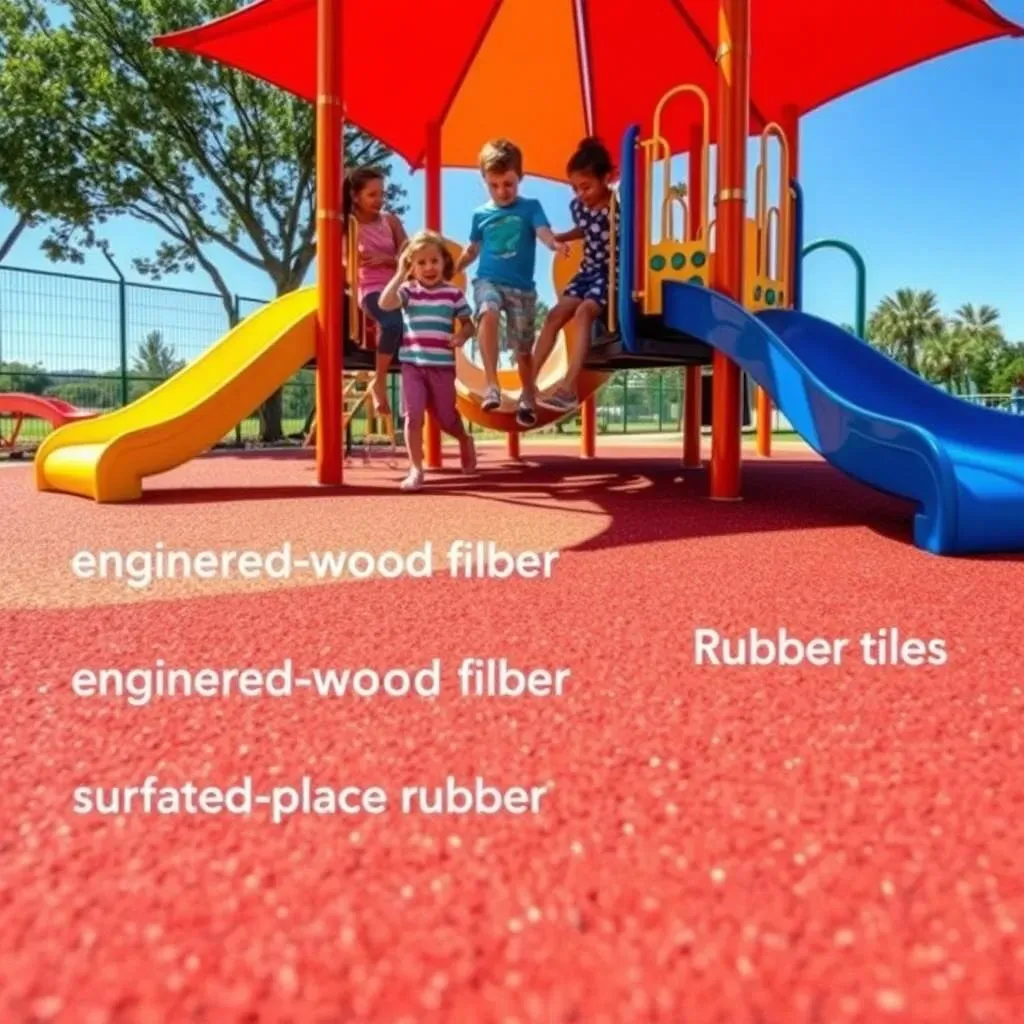 Safety Surfacing Options for Large Outdoor Playgrounds