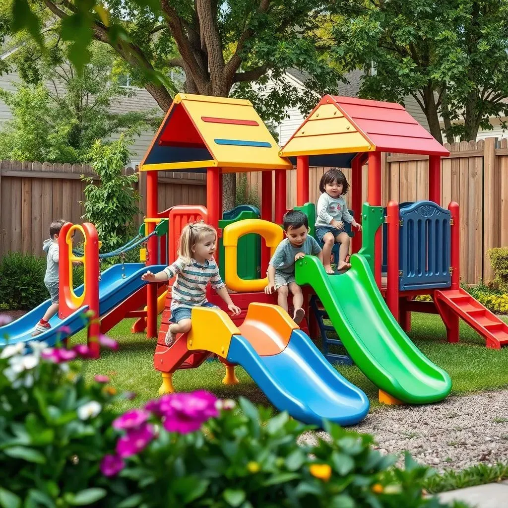 Selecting Safe & Fun Residential Backyard Playground Equipment