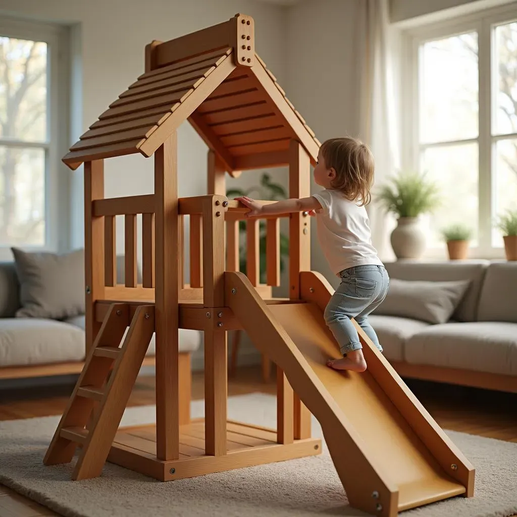 Setting Up & Maintaining Your Wooden Indoor Playset