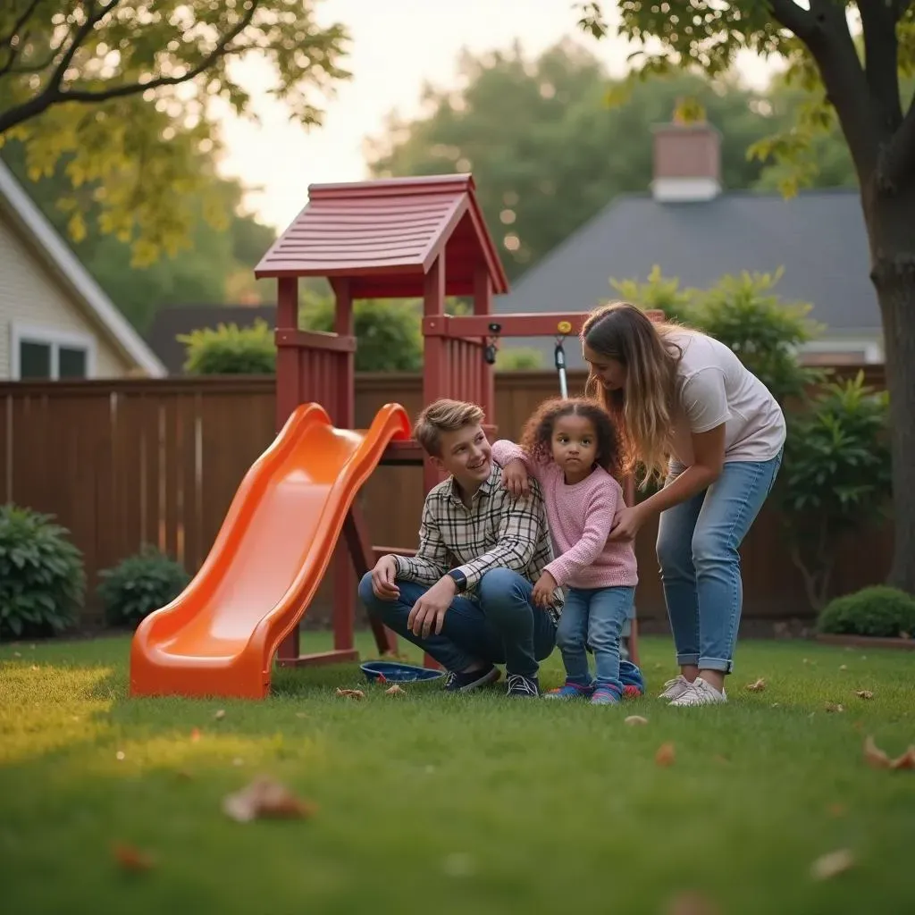 Setting Up Your Home Depot Backyard Playground Equipment