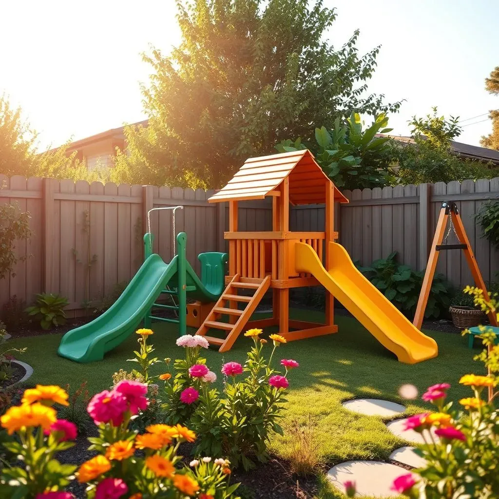 Amazing Small Backyard Playground Equipment for Your Kids