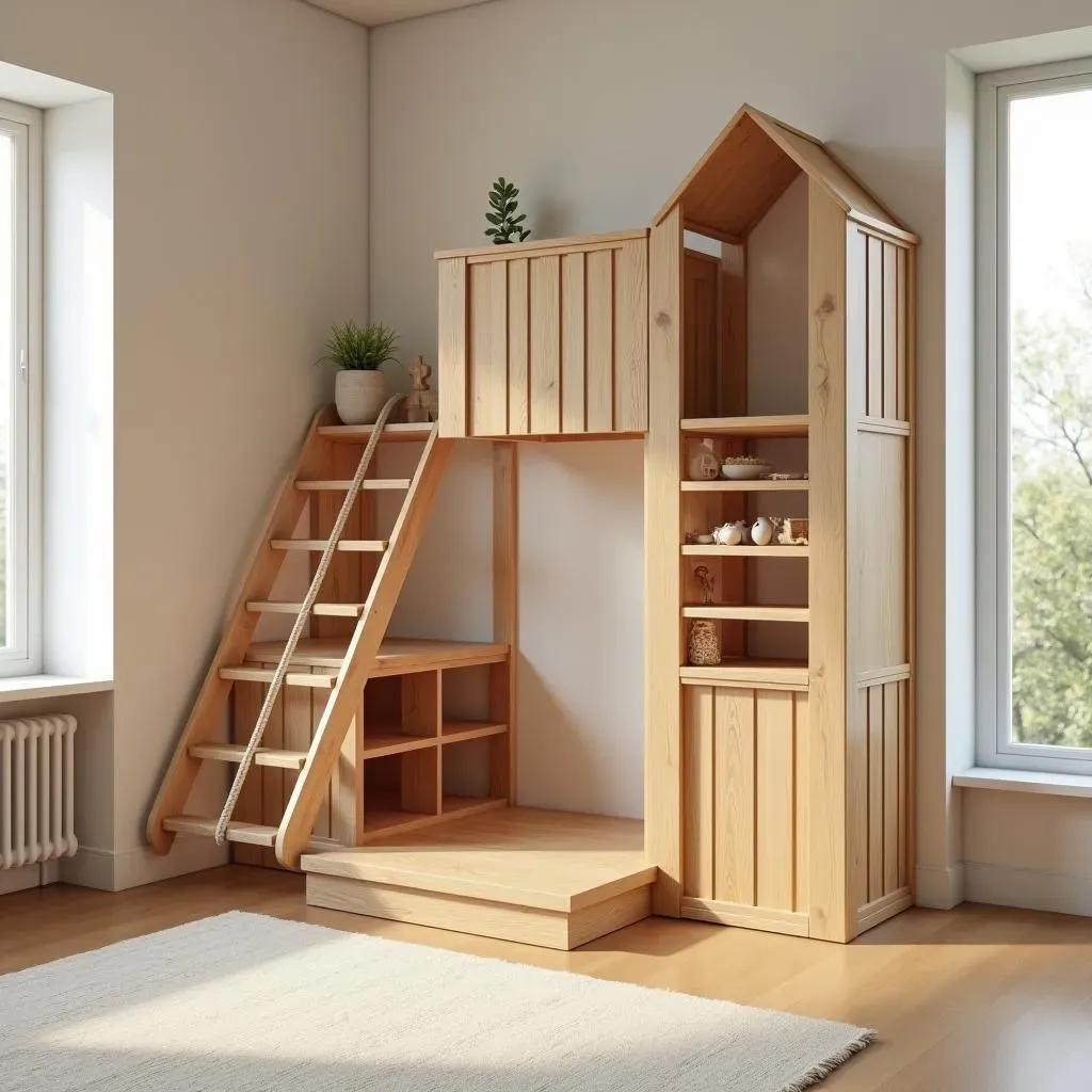 SpaceSaving Wooden Indoor Playset Ideas for Every Home