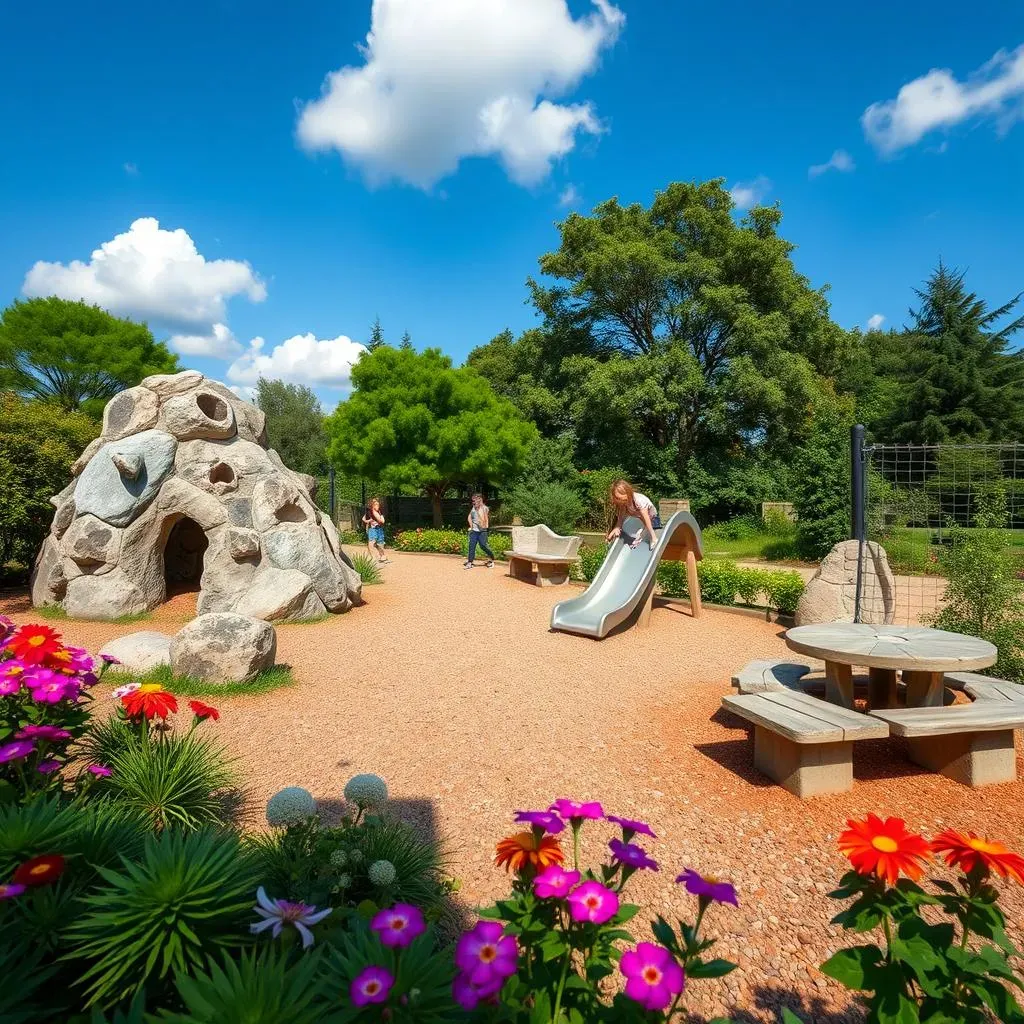 Amazing Stone Natural Playground Equipment