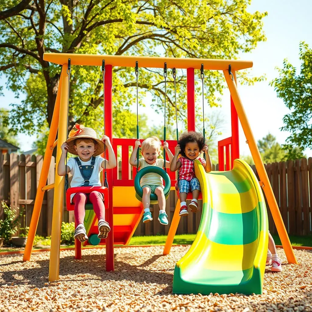 Swing Sets and Slides: Classic Fun for Outdoor Play