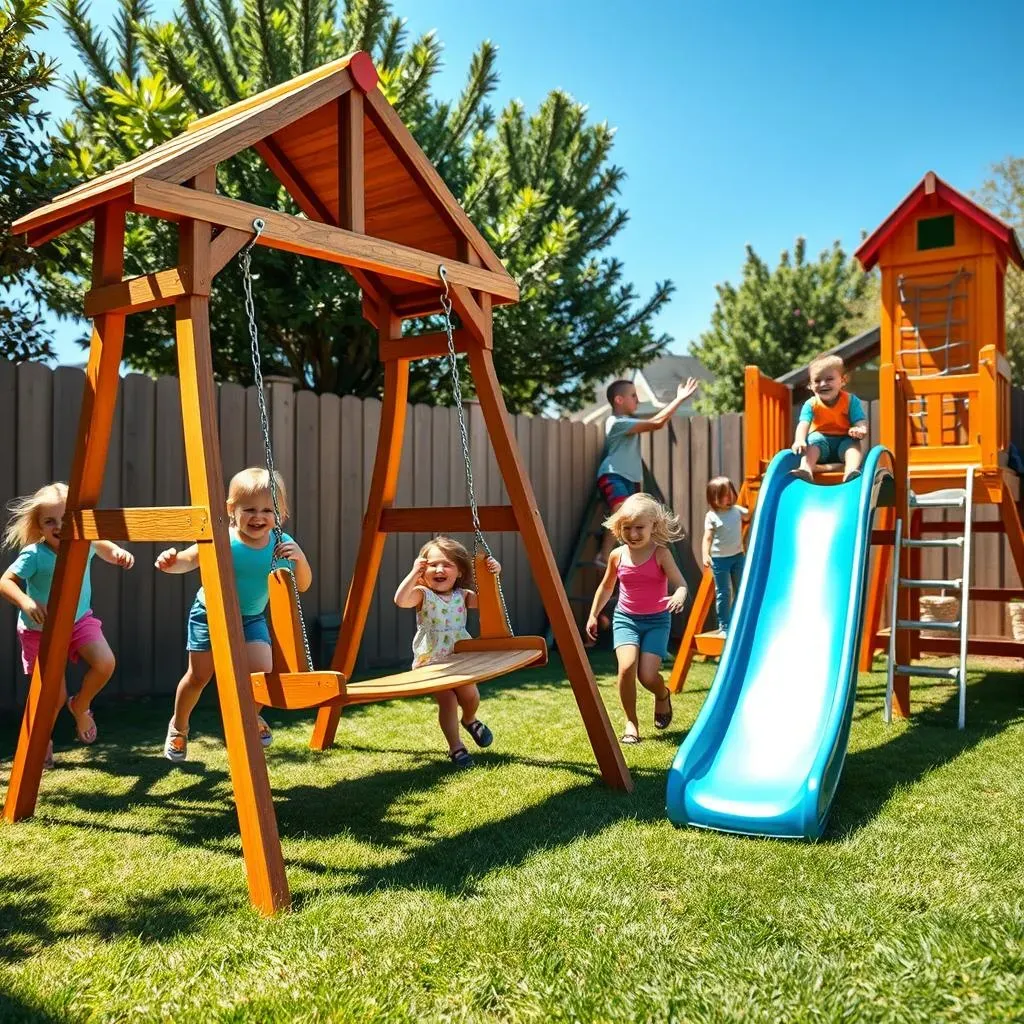 Swing Sets, Slides, and More: Exploring Types of Outdoor Playground Equipment
