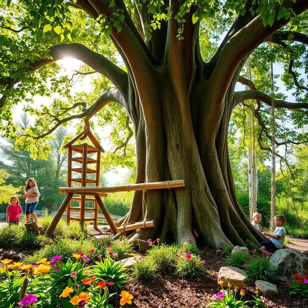 The Allure of Natural Playground Climbing Structures