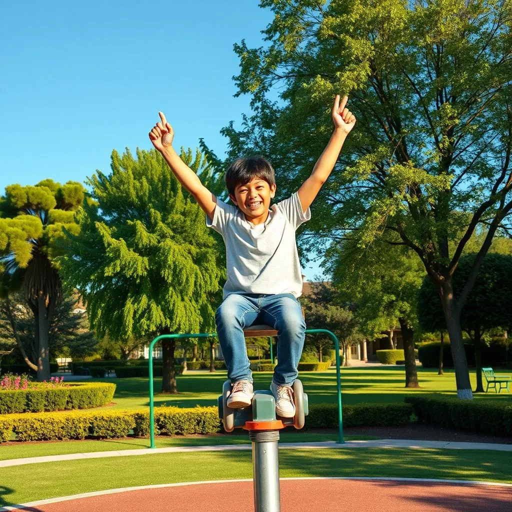 The Awesome Benefits of Outdoor Playground Exercise Equipment