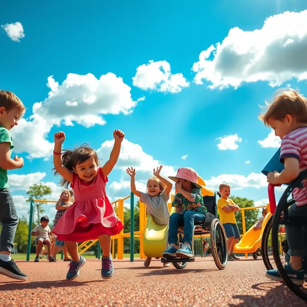 The Benefits of Inclusive Playground Equipment for Special Needs Children