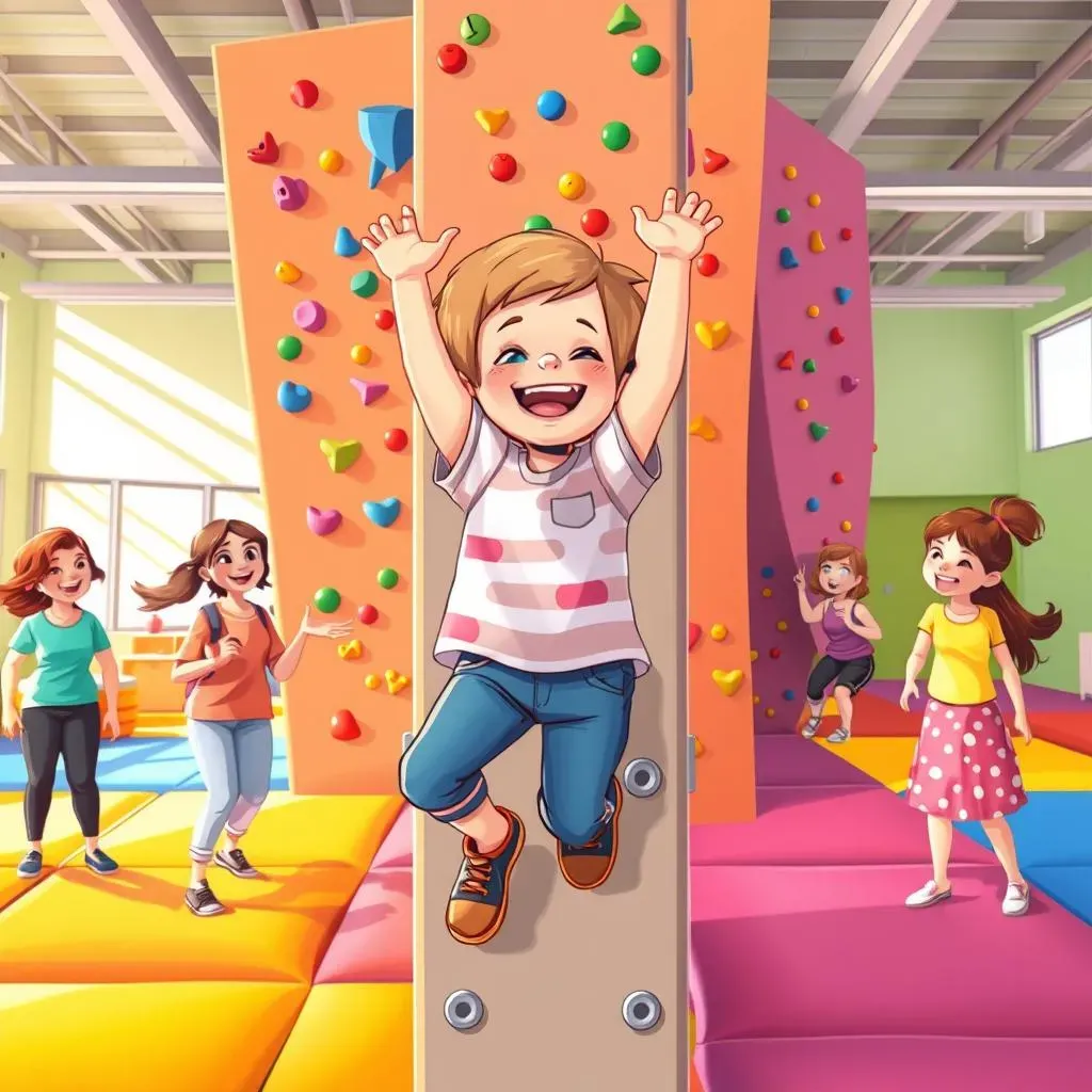 The Benefits of Indoor Playground Equipment with Climbing Walls for Child Development