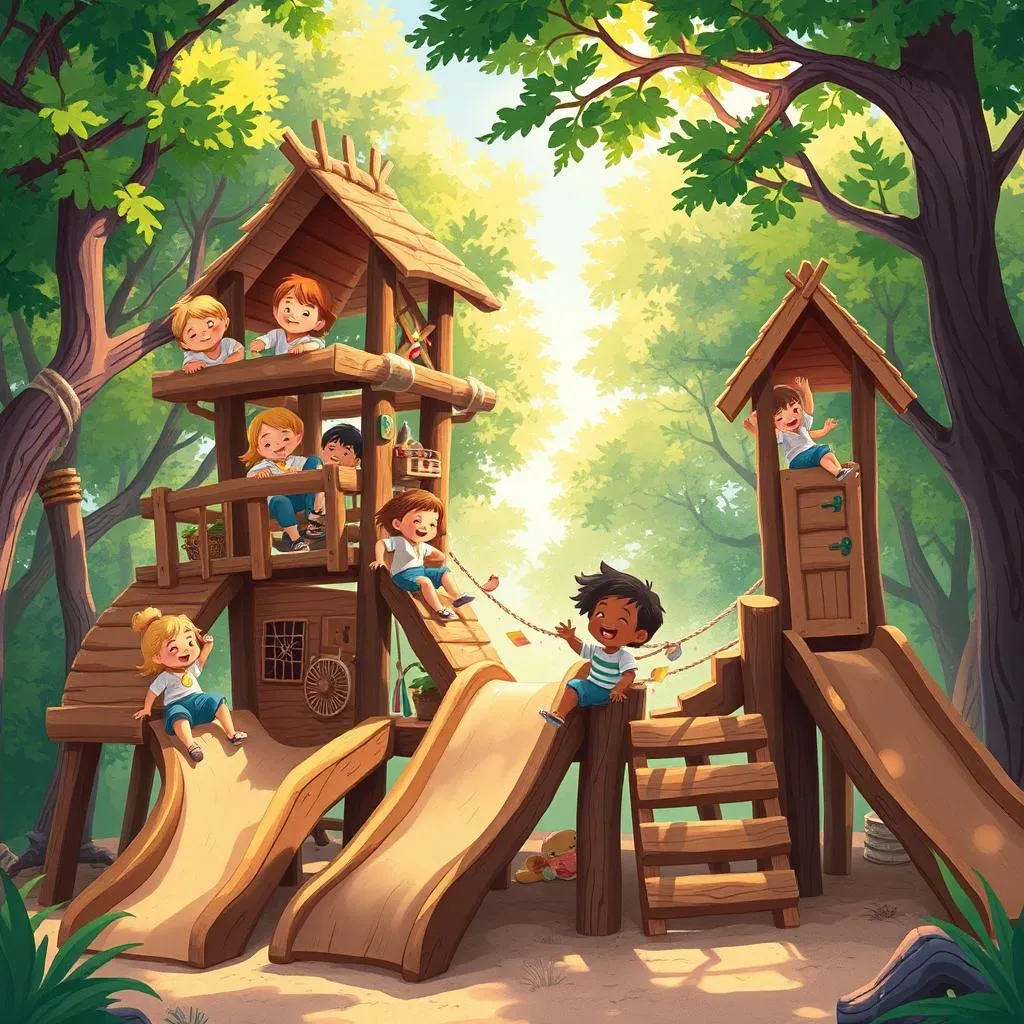 The Benefits of Natural Materials in Playgrounds