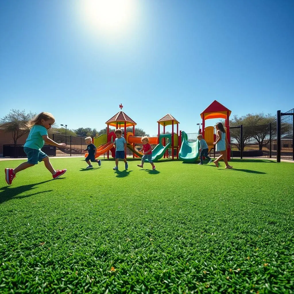 The Benefits of SYNLawn Artificial Turf for Austin Playgrounds