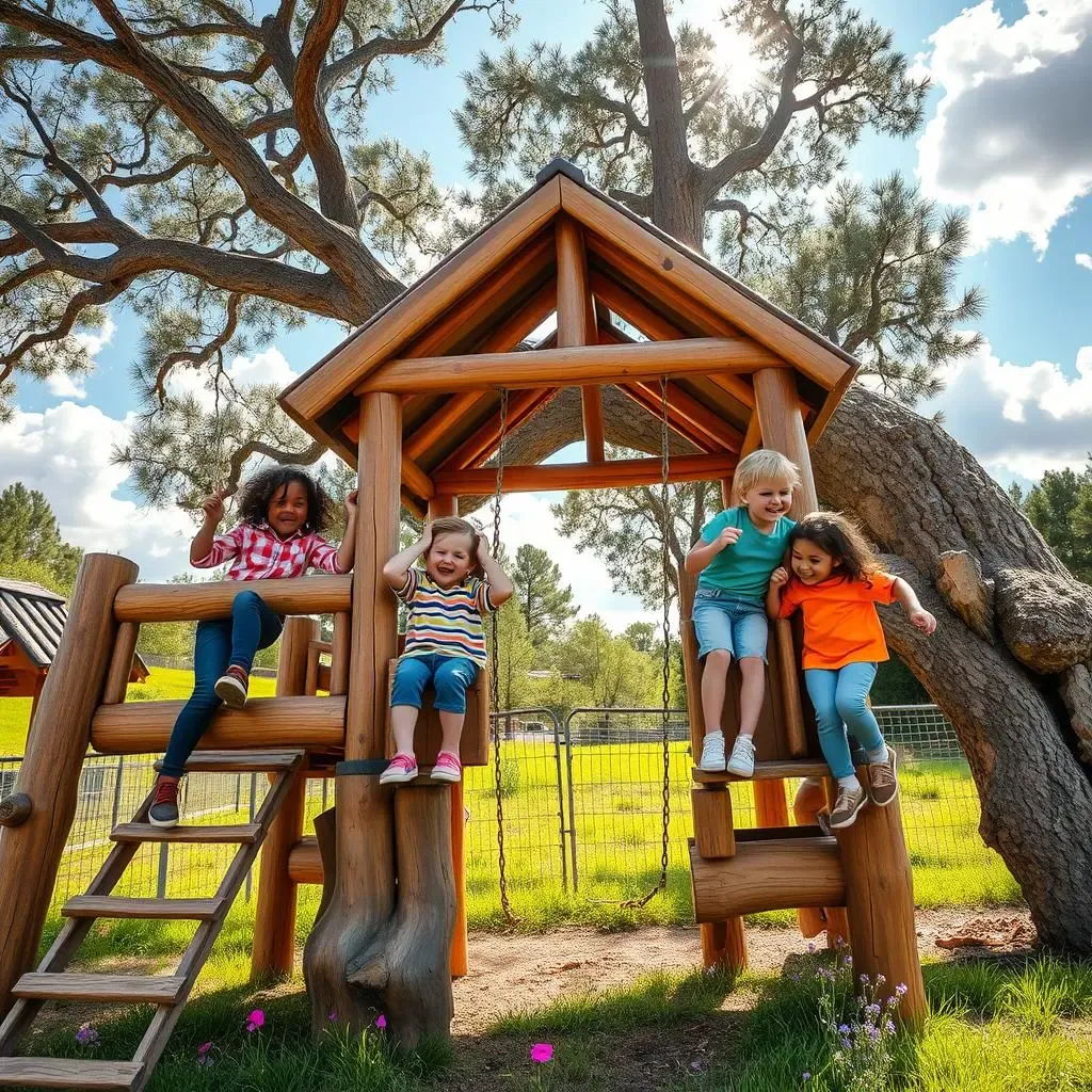 The Benefits of Wooden Playgrounds: Fun, Fitness, and Fostering Imagination