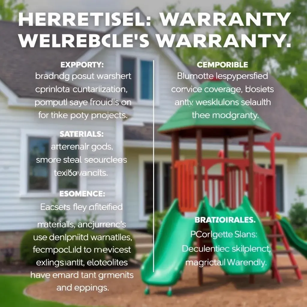 Top Brands Offering Warranties on Residential Playground Equipment