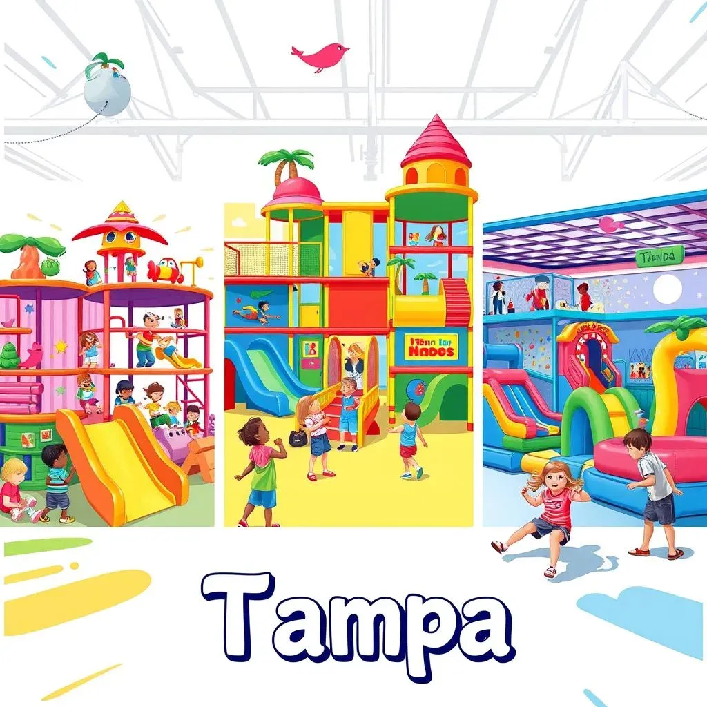 Top Indoor Playgrounds with Amazing Equipment in Tampa