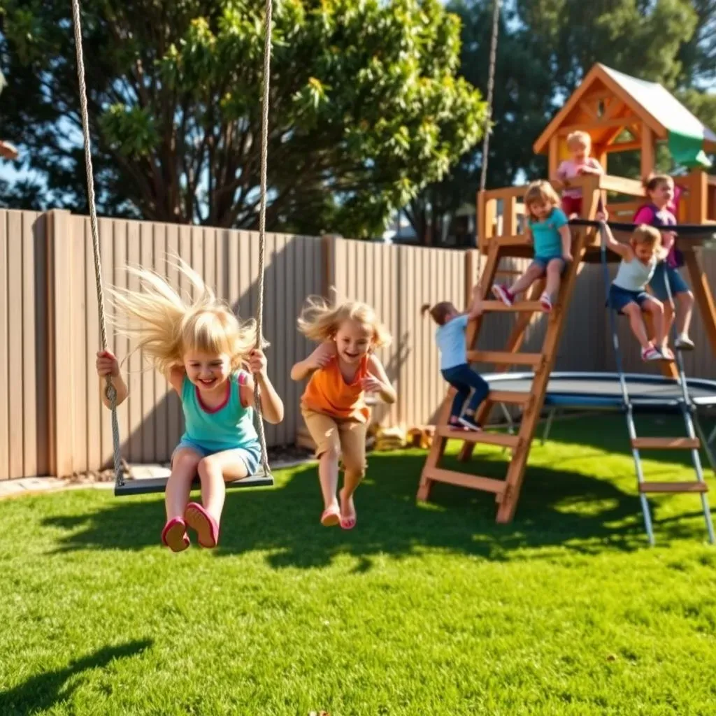Top Types of Outdoor Playground Equipment for Australian Backyards